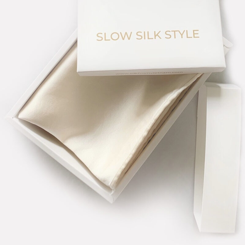 Pure silk natural dyed pillowcase for kid